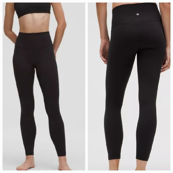 Lululemon Align Hi Rise 28" Tight Black Size 8 - Picture 1 of 9